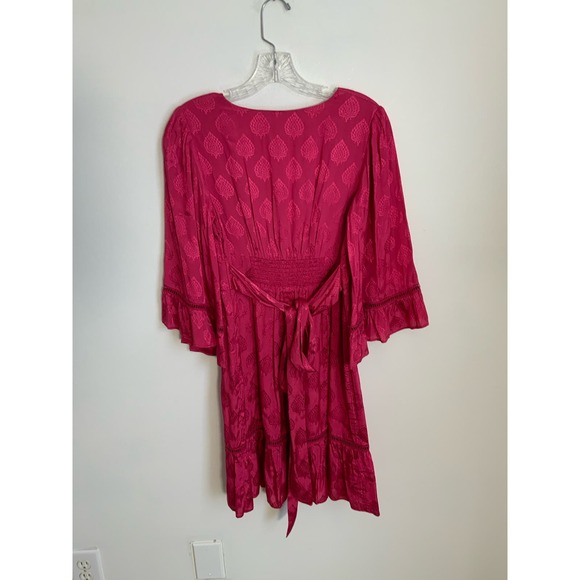 Anthropologie Mauve‎ Christine Belted Dress - Picture 5 of 8